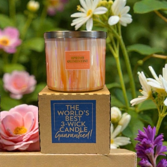 Spring Clementine Candle - Picture 1 of 2